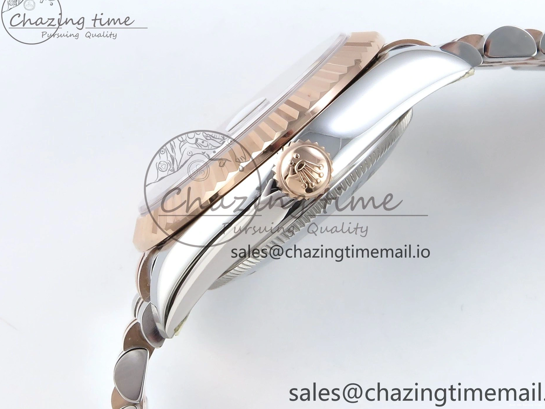 Good Copy Rolex Watches Diamonds QuickDry Best White on 1:1 SS 31 Bracelet MOP 904L Jubilee DateJust ETA Steel ARF 278271 Dial RG 517 Edition 0122